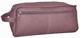 cafe leather multi pocket shaving kit